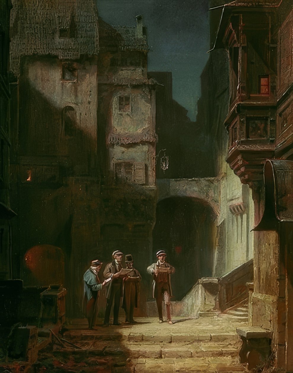 serenadi tekijältä Carl Spitzweg