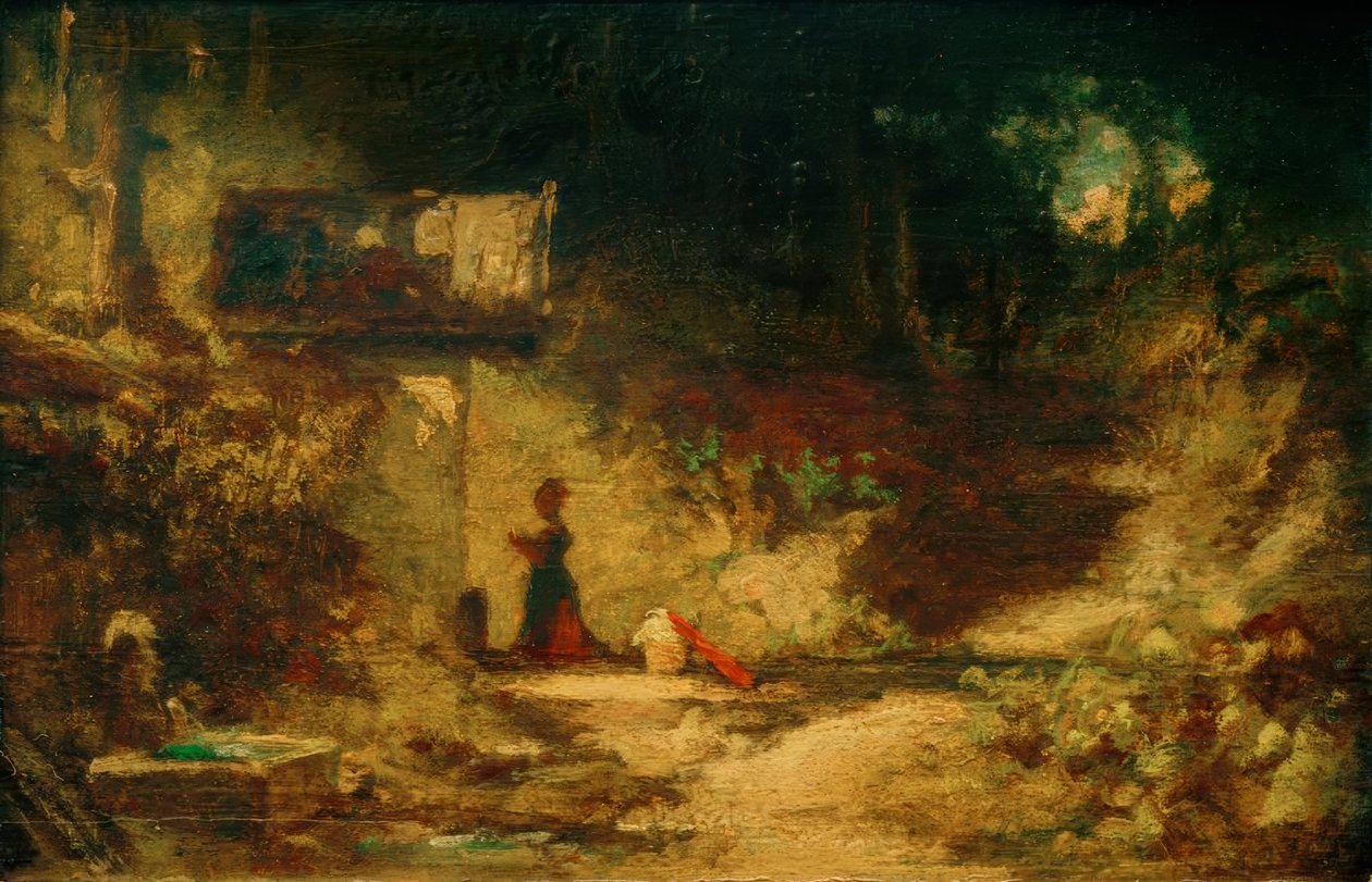 Vor der Waldkapelle tekijältä Carl Spitzweg