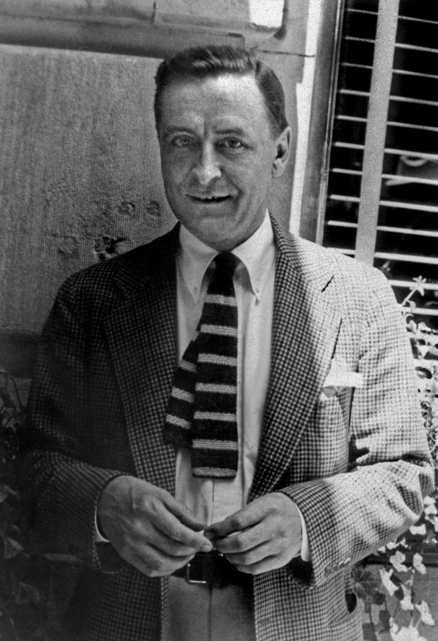 Francis Scott Fitzgerald (1896-1940) yhdysvaltalainen kirjailija tässä noin 1937 Kuva: Carl Van Vechten tekijältä Carl Van Vechten
