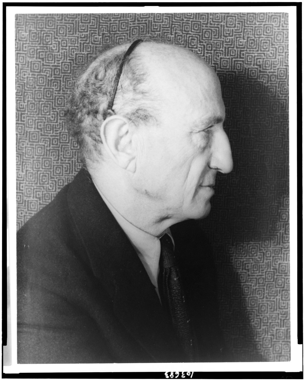 Muotokuva Leo Steinista (1872-1947) tekijältä Carl Van Vechten