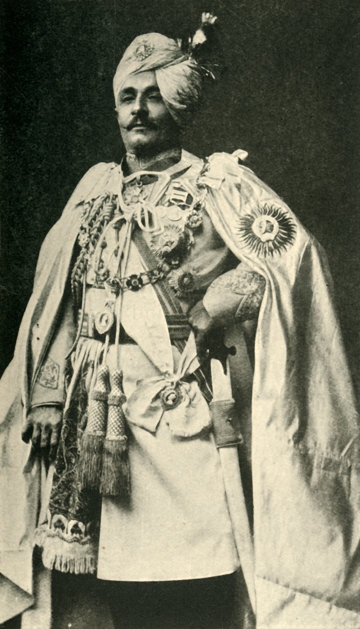Sir Pertab Singh, 1800-luvun loppu, n. 1920. tekijältä Carl Vandyk