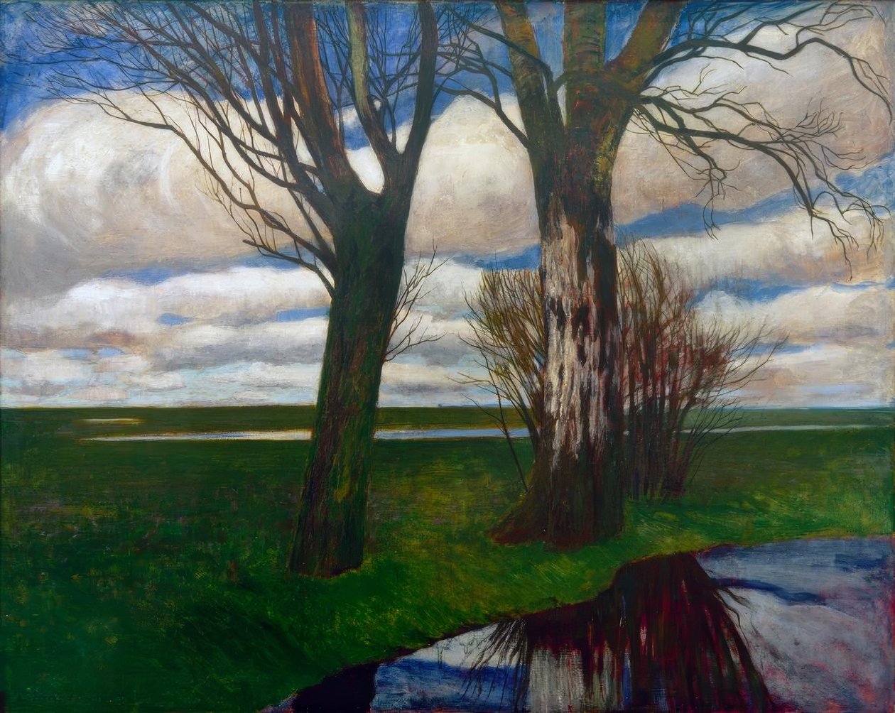Moorlandschaft tekijältä Carl Vinnen