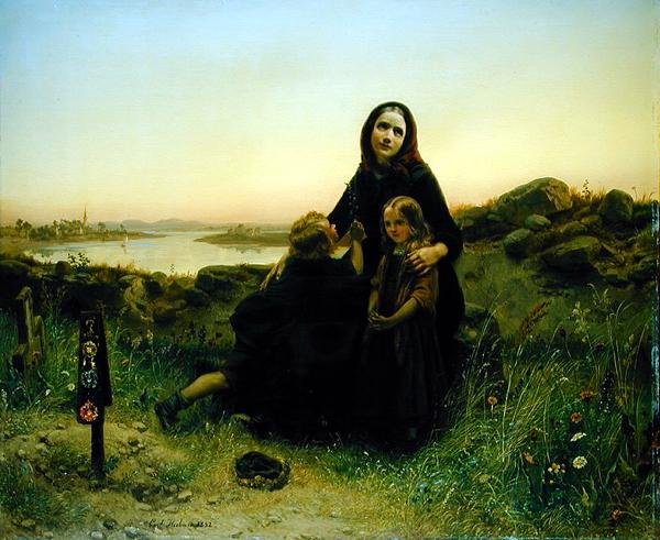 Sureva leski, 1852 tekijältä Carl Wilhelm Huebner