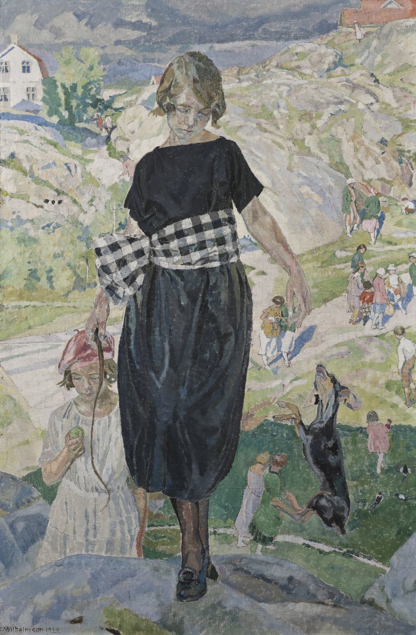 Hyppykoira, 1920 tekijältä Carl Wilhelm Wilhelmson