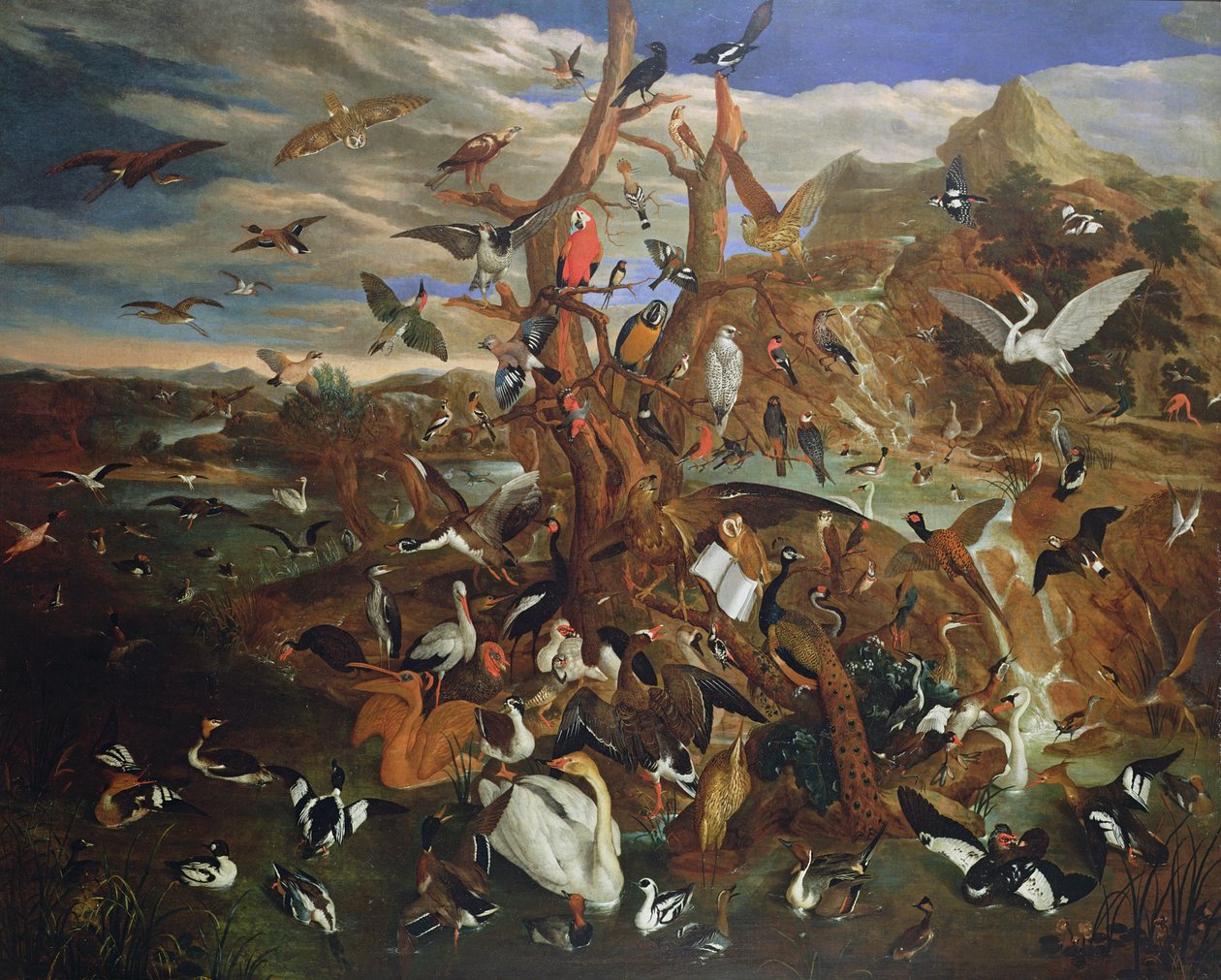 Lintujen parlamentti tekijältä Carl Wilhelm de Hamilton