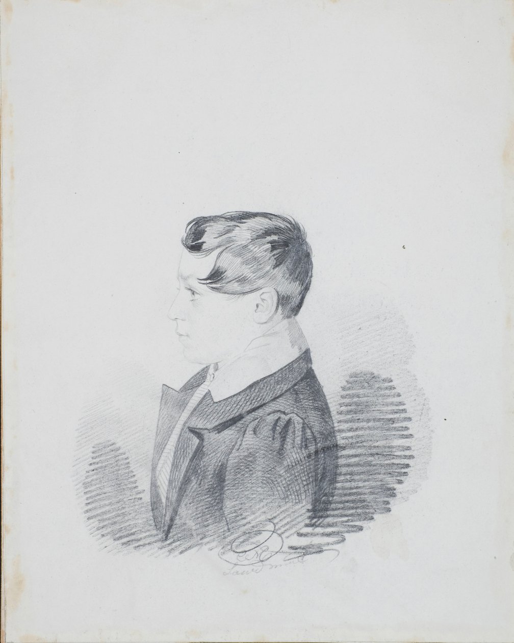 Kreivi Leonid Mihailovich Golitsynin muotokuva 1806-1860, 1830-luku. tekijältä Carl von Hampeln