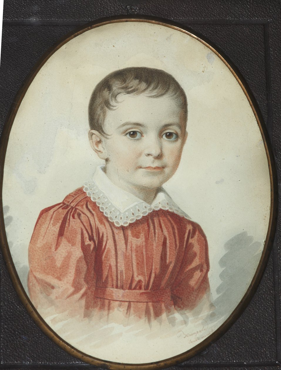 Muotokuva Eugenia Kochubeysta lapsena, 1849. tekijältä Carl von Hampeln