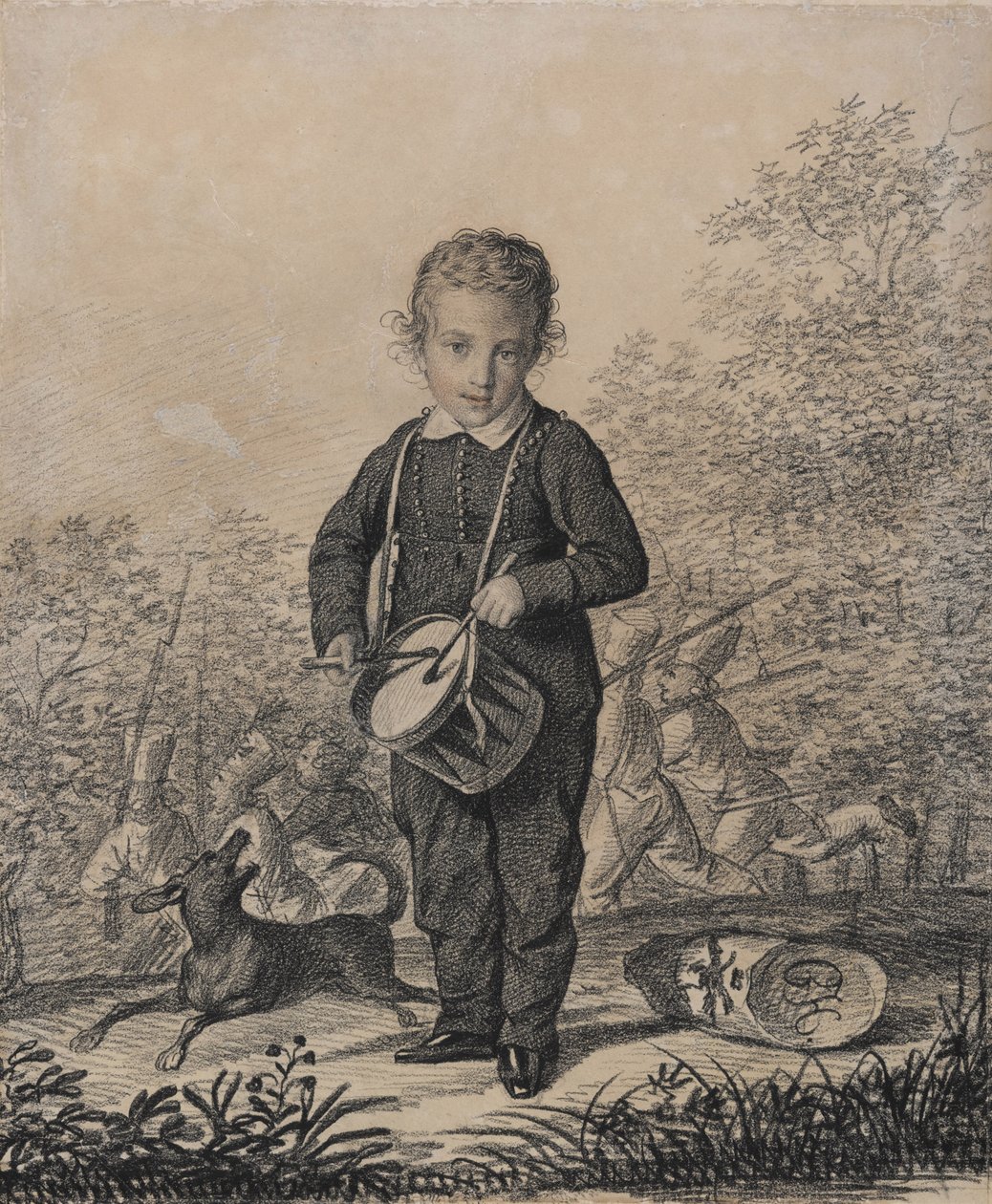 Timofey Korsakovin muotokuva, 1820-luvun alku. tekijältä Carl von Hampeln