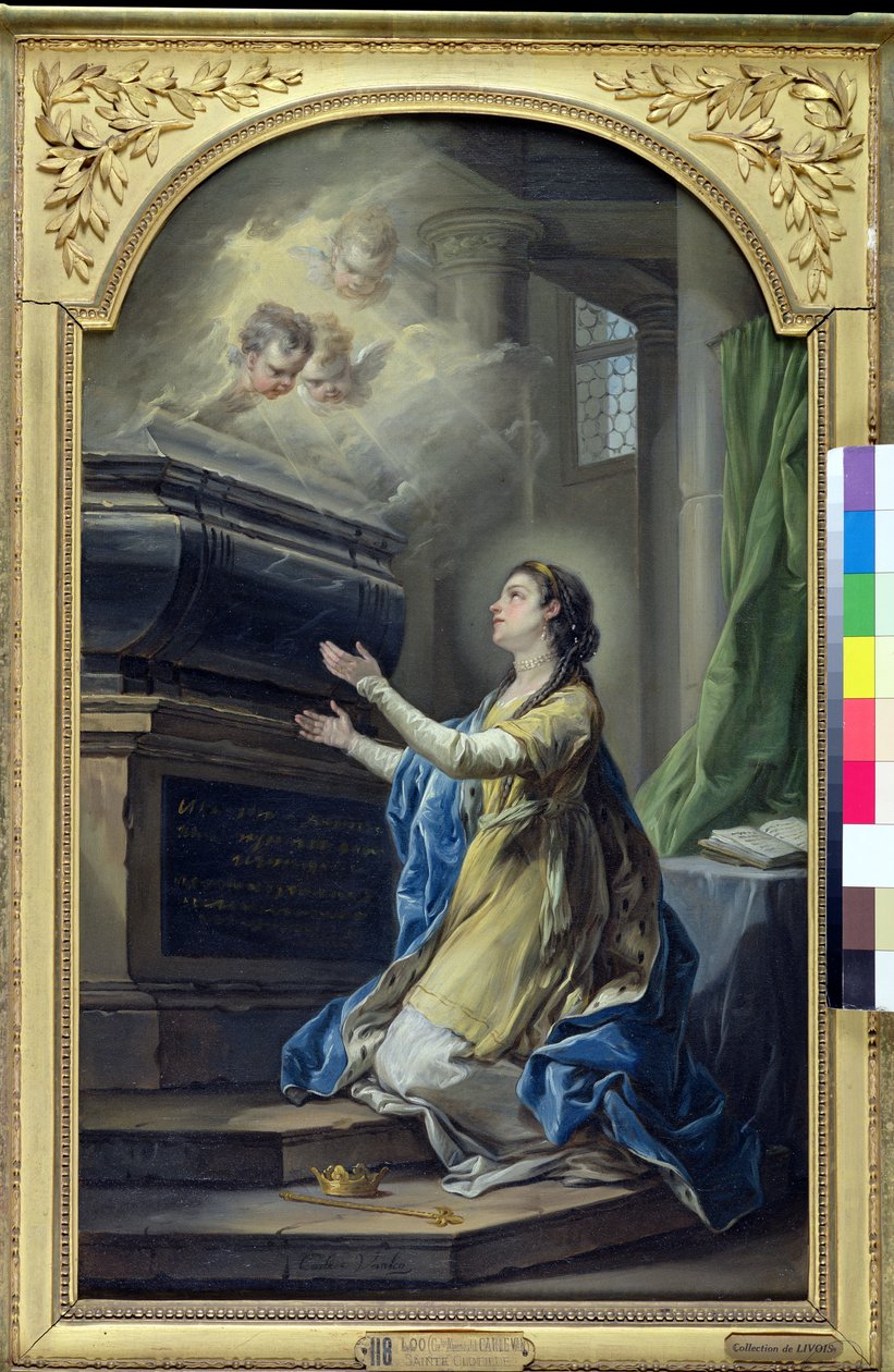 St. Clotilda (474-545) tekijältä Carle van Loo