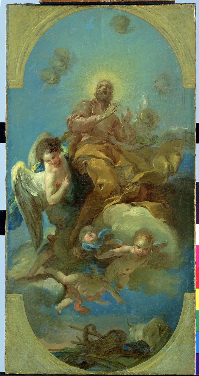 Pyhän Isidorin julistus (n. 560–636) tekijältä Carle van Loo