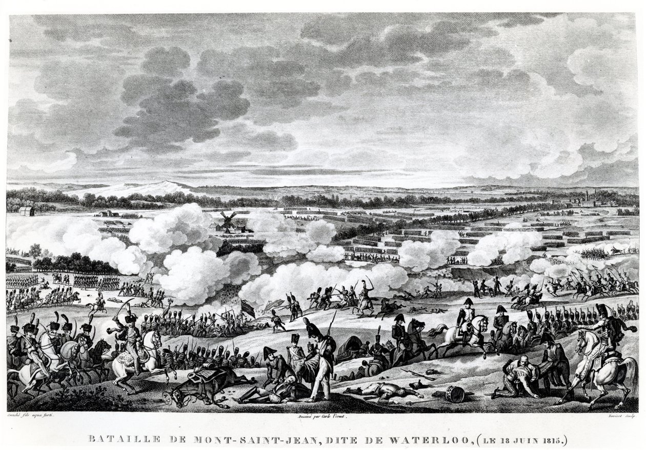 Waterloon taistelu, 18. kesäkuuta 1815 tekijältä Carle Vernet