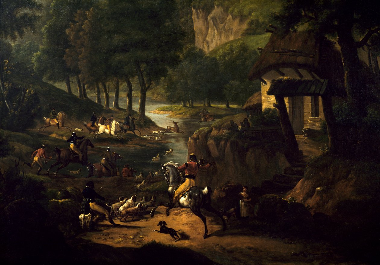 Metsästä rotua Antoine dit Carle Vernet