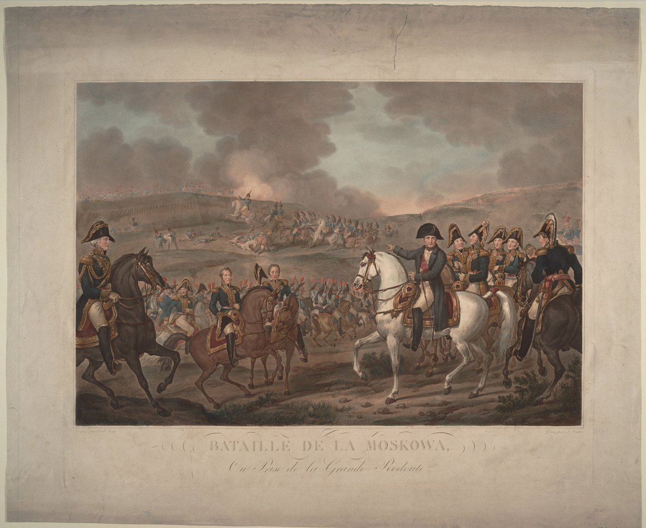 Borodinon taistelu 26. elokuuta 1812 1825 tekijältä Carle Vernet