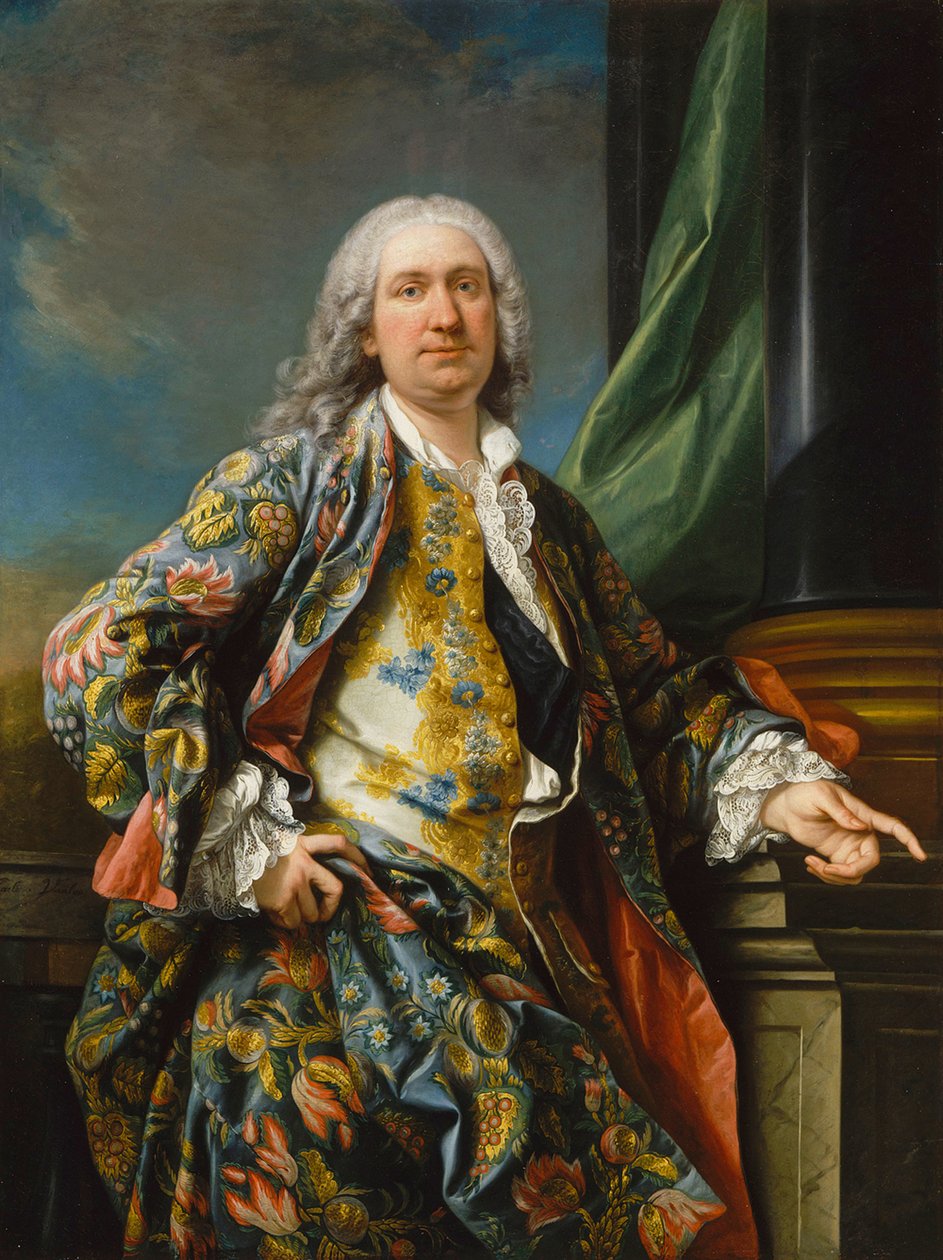 Tuntemattoman miehen muotokuva, n. 1735-1739 tekijältä Carle van Loo