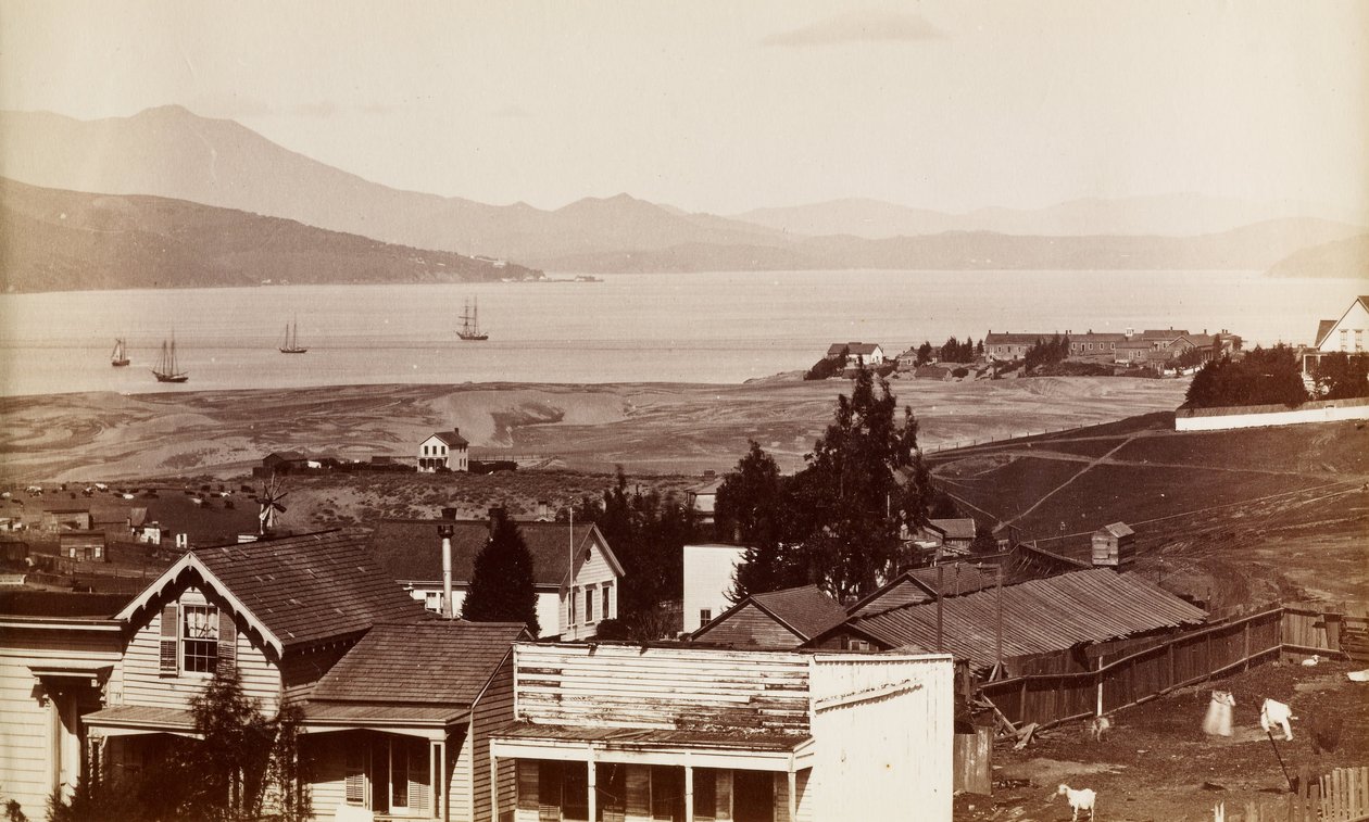 (Sausalito, Tamalpais ja Richardsons Bay San Franciscosta) tekijältä Carleton E. Watkins