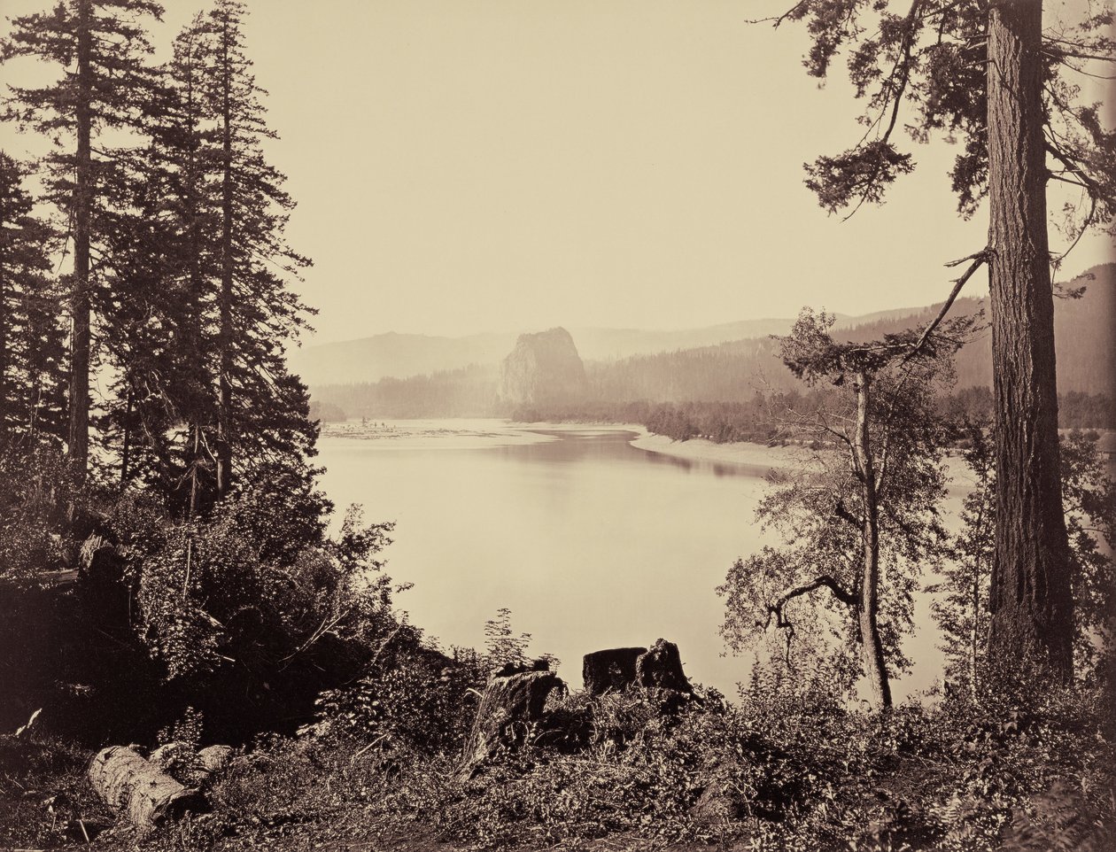 Castle Rock, Columbia -joki tekijältä Carleton E. Watkins