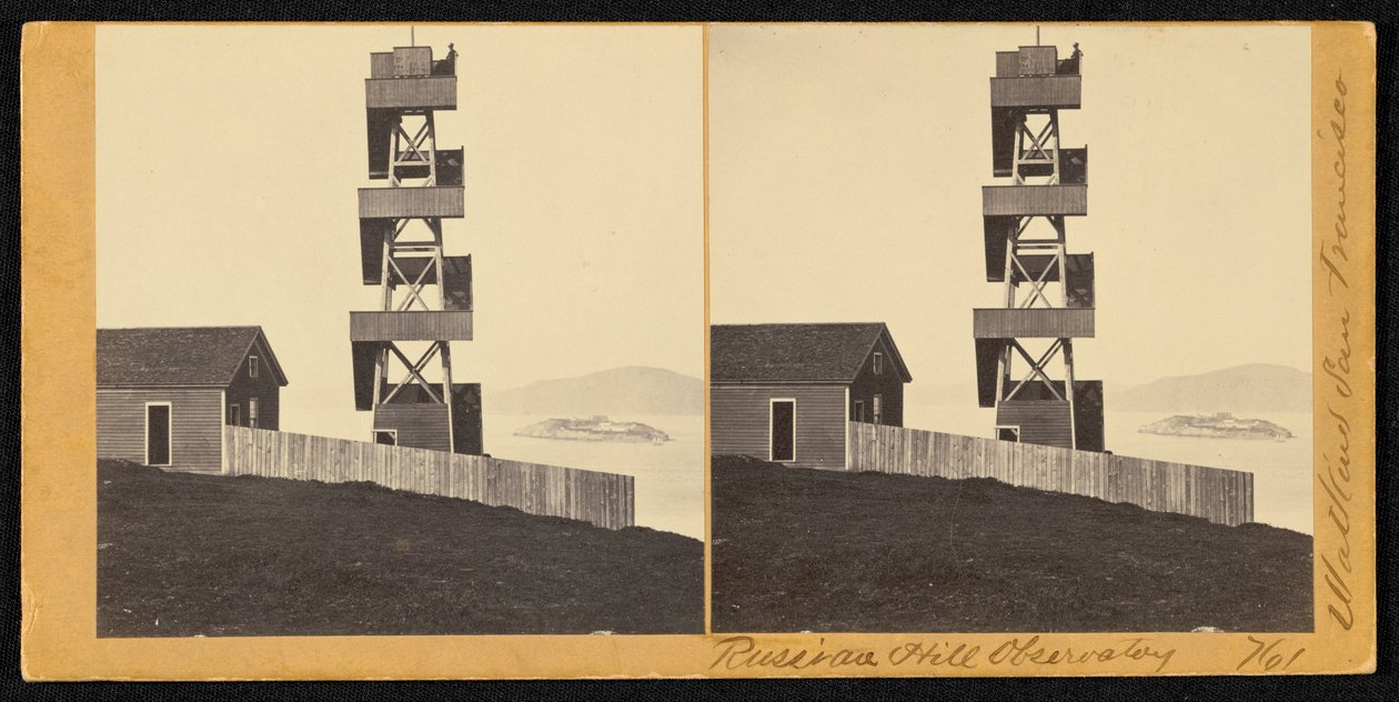 Venäjän mäen observatorio tekijältä Carleton E. Watkins
