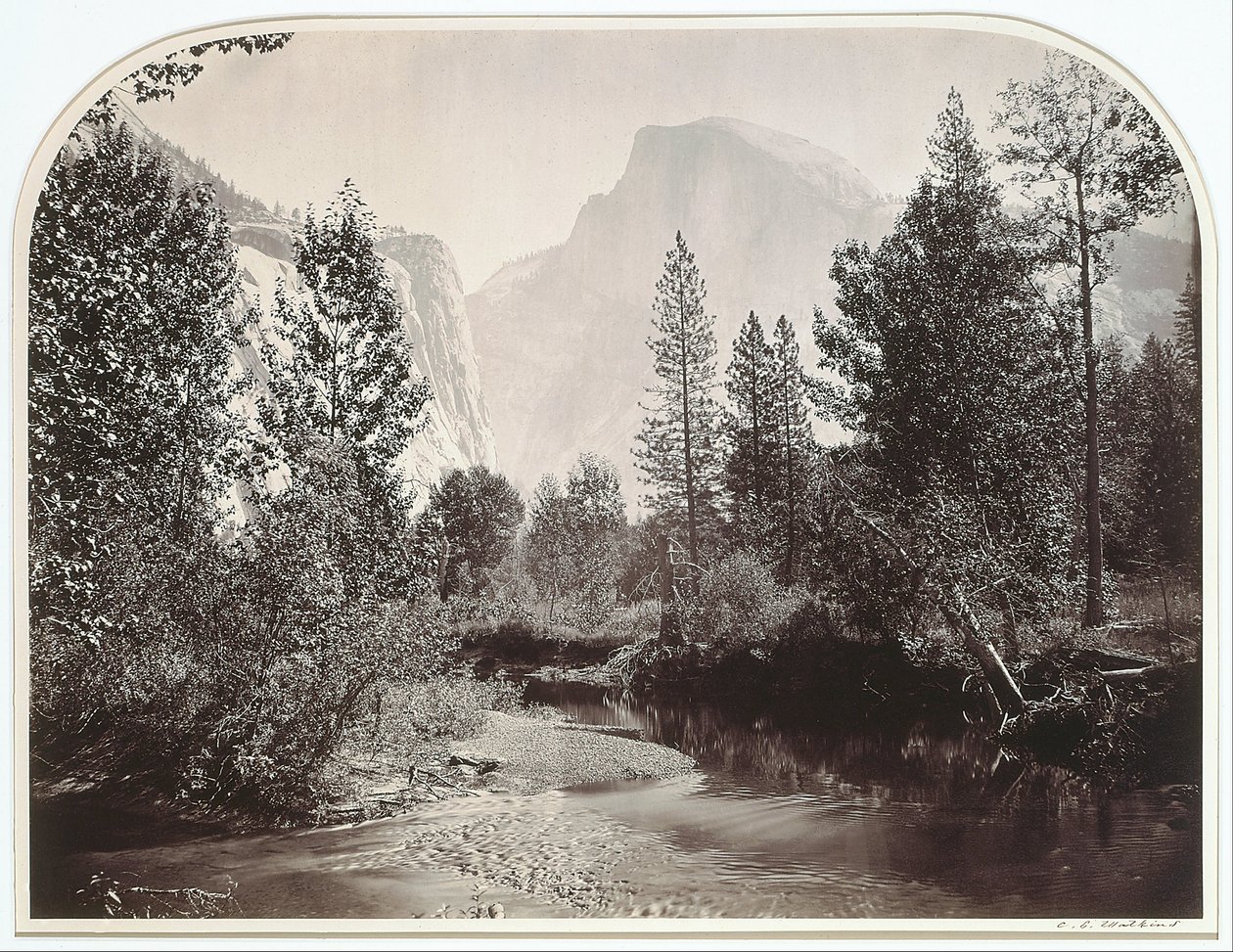 Taysayac, Half Dome, 4967 Ft., Yosemite tekijältä Carleton E. Watkins