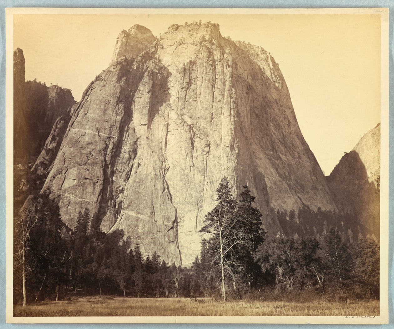 Cathedral Rock, Yosemite tekijältä Carleton E. Watkins