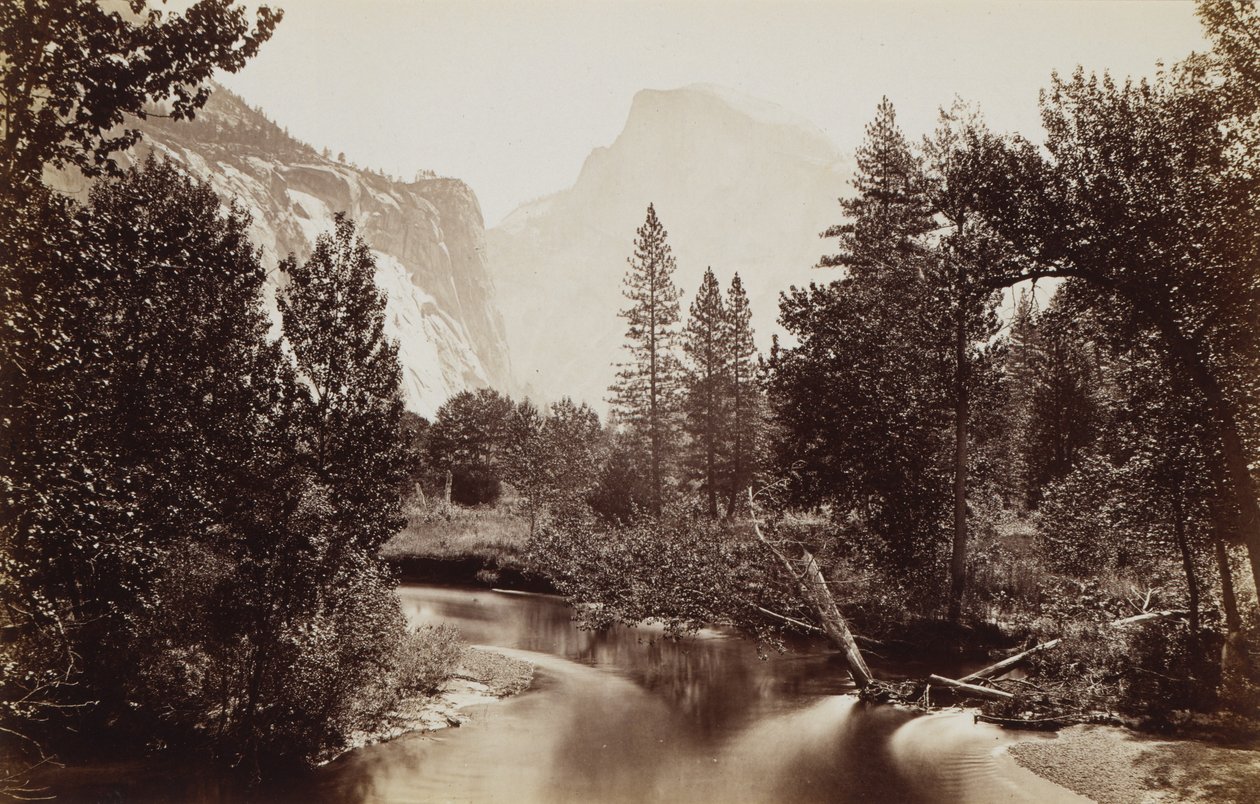 Half Dome, Yosemite, Kalifornia tekijältä Carleton E. Watkins
