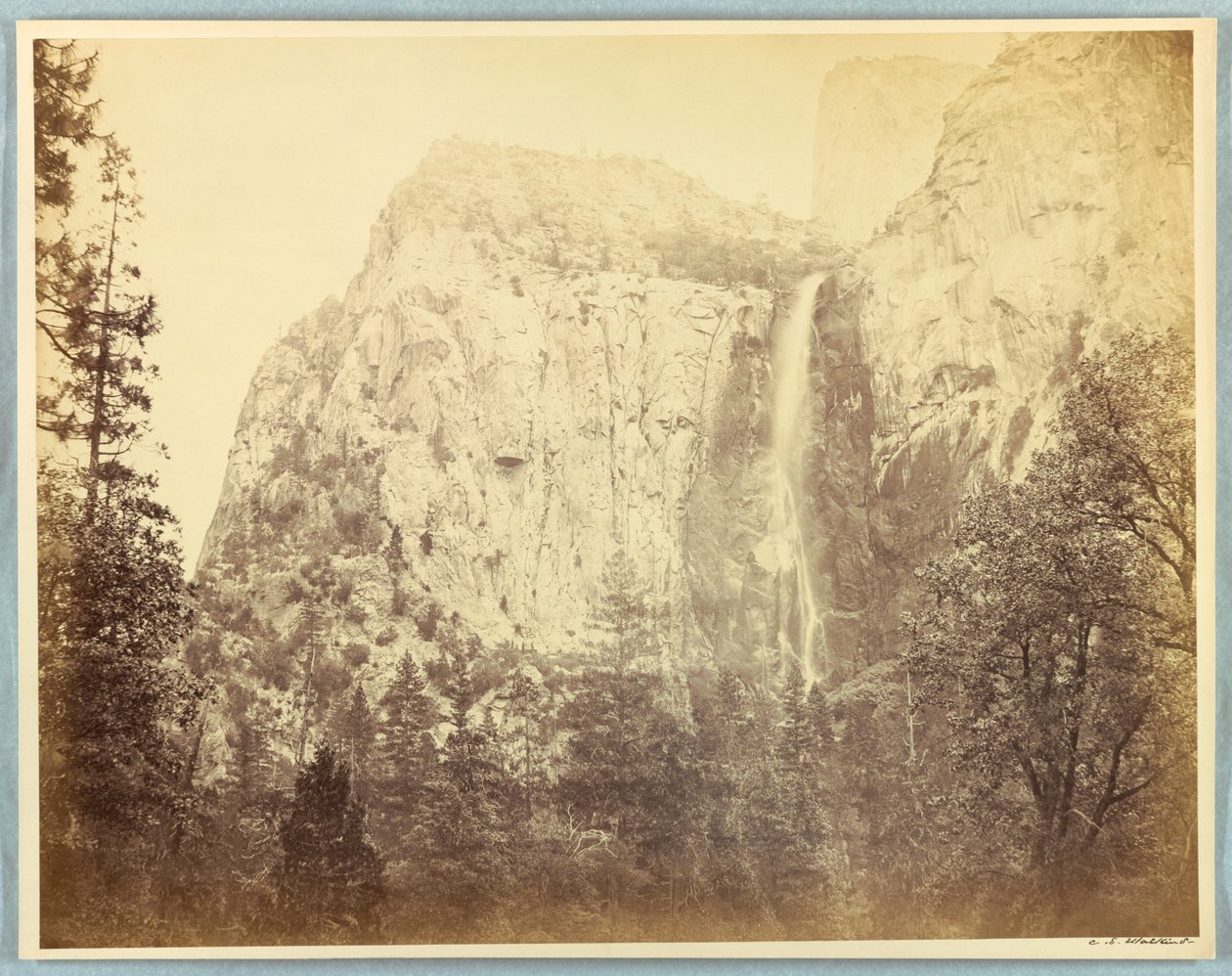 Drive, Bridal Veil, Yosemite tekijältä Carleton E. Watkins