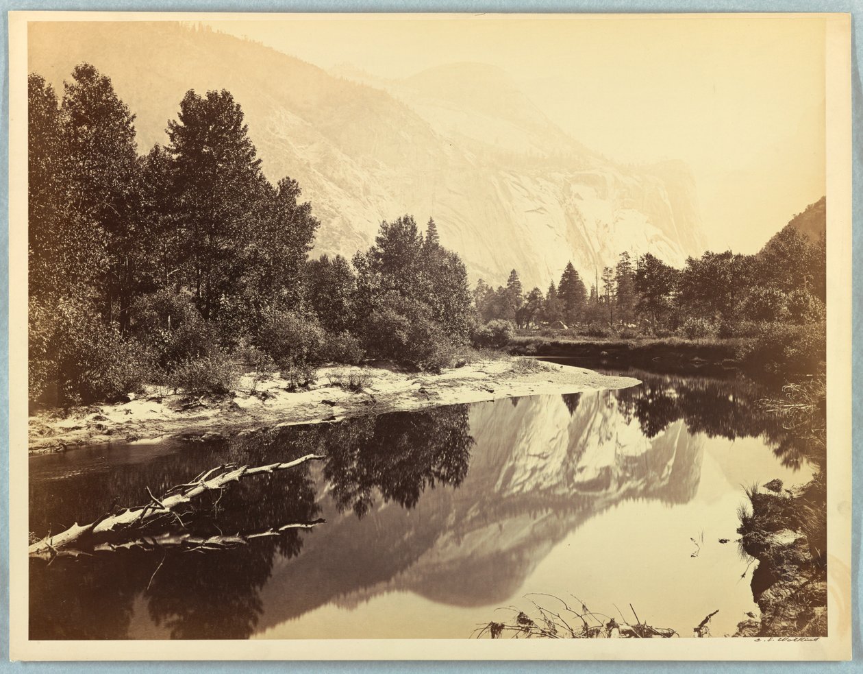 Tasoye, North Dome, 3729 jalkaa, Yosemite tekijältä Carleton E. Watkins