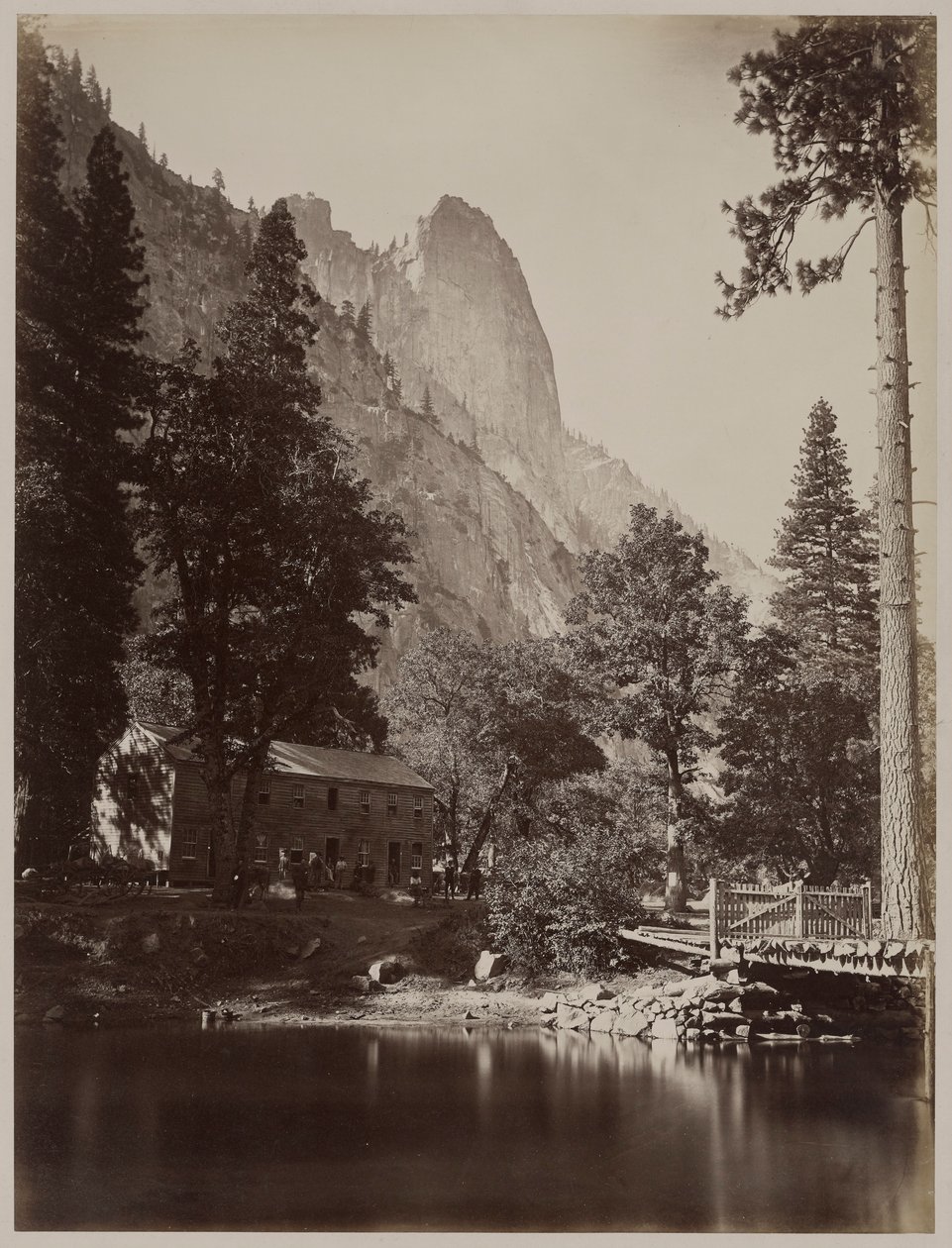 Sentinel Rock, 3270 jalkaa tekijältä Carleton E. Watkins