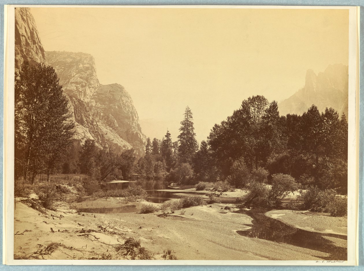 Yosemite, laaksossa tekijältä Carleton E. Watkins