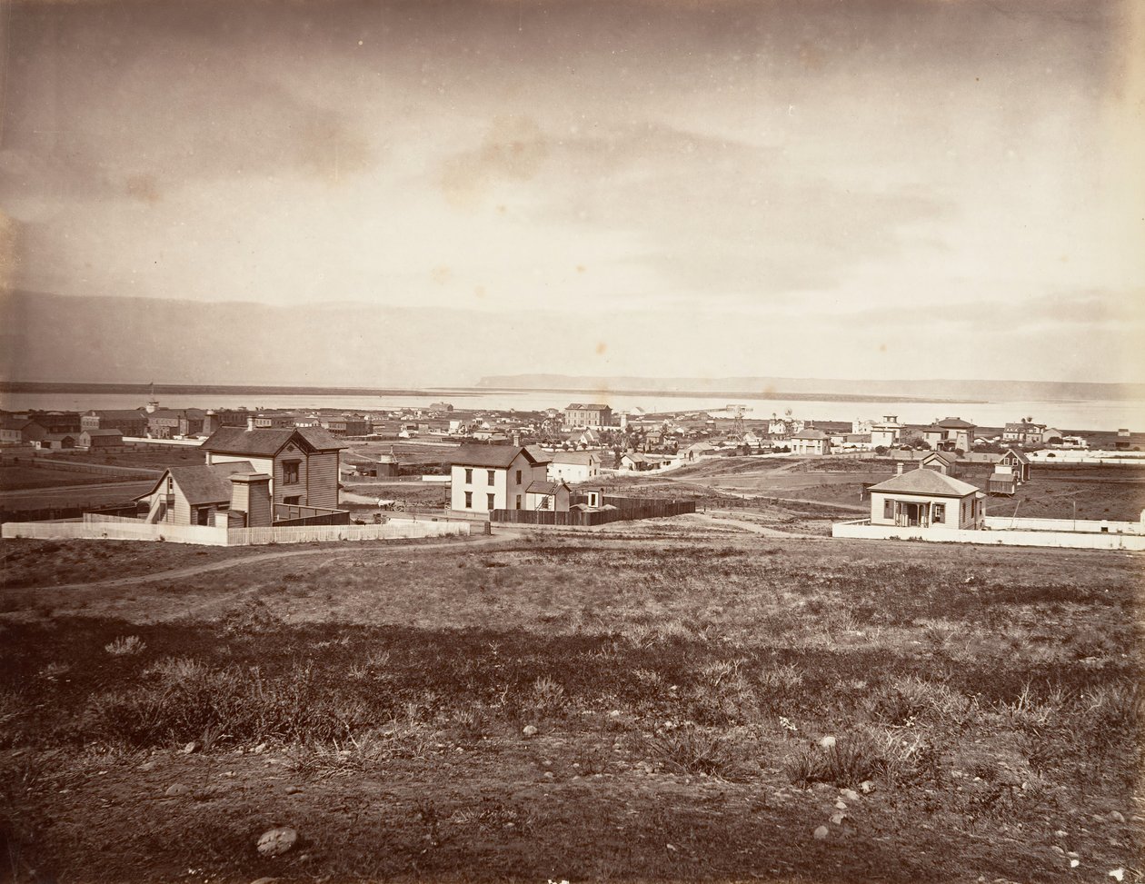 San Diego, 1876, imprès ca. 1876. finlandès tekijältä Carleton Emmons Watkins