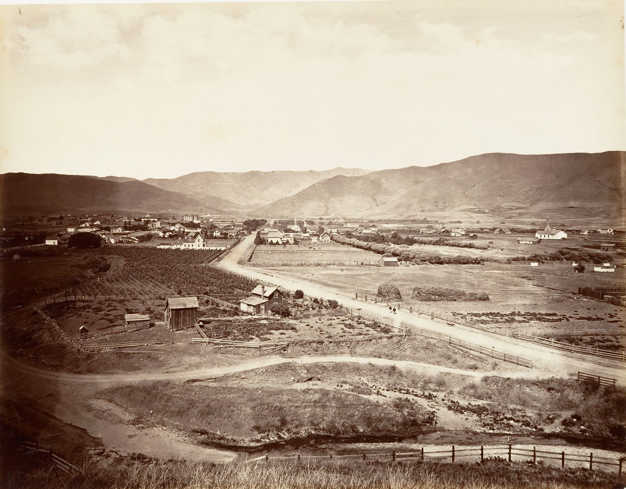 St. Louis, 1876, painettu n. 1876. tekijältä Carleton Emmons Watkins