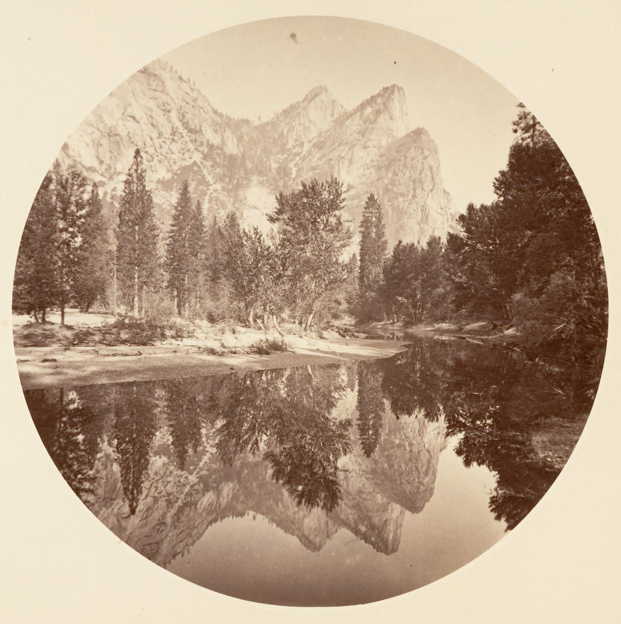 [Yosemiten kansallispuisto, Kalifornia], n. 1878. tekijältä Carleton Emmons Watkins