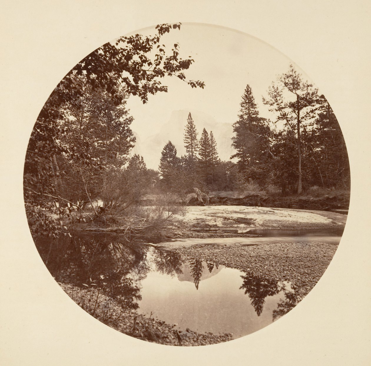 [Yosemiten kansallispuisto, Kalifornia], n. 1878. tekijältä Carleton Emmons Watkins