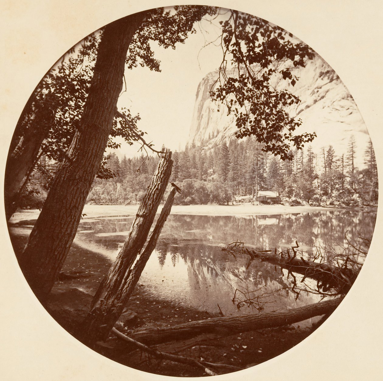 [Yosemiten kansallispuisto, Kalifornia], n. 1878. tekijältä Carleton Emmons Watkins
