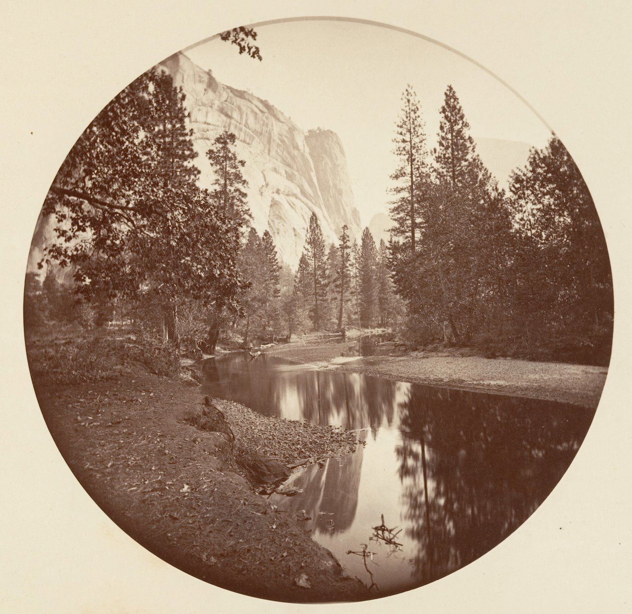 [Yosemiten kansallispuisto, Kalifornia], n. 1878. tekijältä Carleton Emmons Watkins