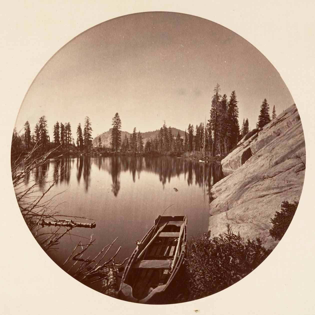 [Yosemiten kansallispuisto, Kalifornia], n. 1878. tekijältä Carleton Emmons Watkins