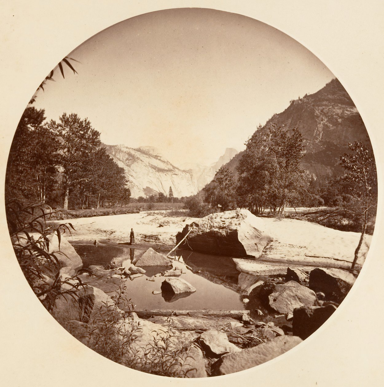 [Yosemiten kansallispuisto, Kalifornia], n. 1878. tekijältä Carleton Emmons Watkins