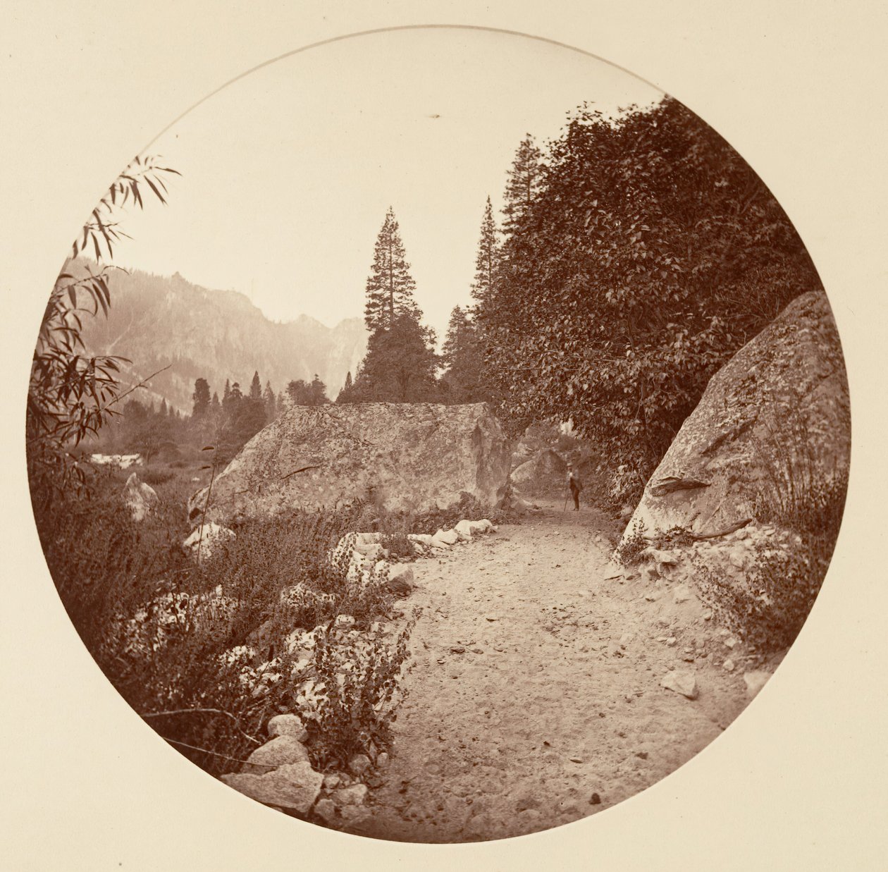 [Yosemiten kansallispuisto, Kalifornia], n. 1878. tekijältä Carleton Emmons Watkins
