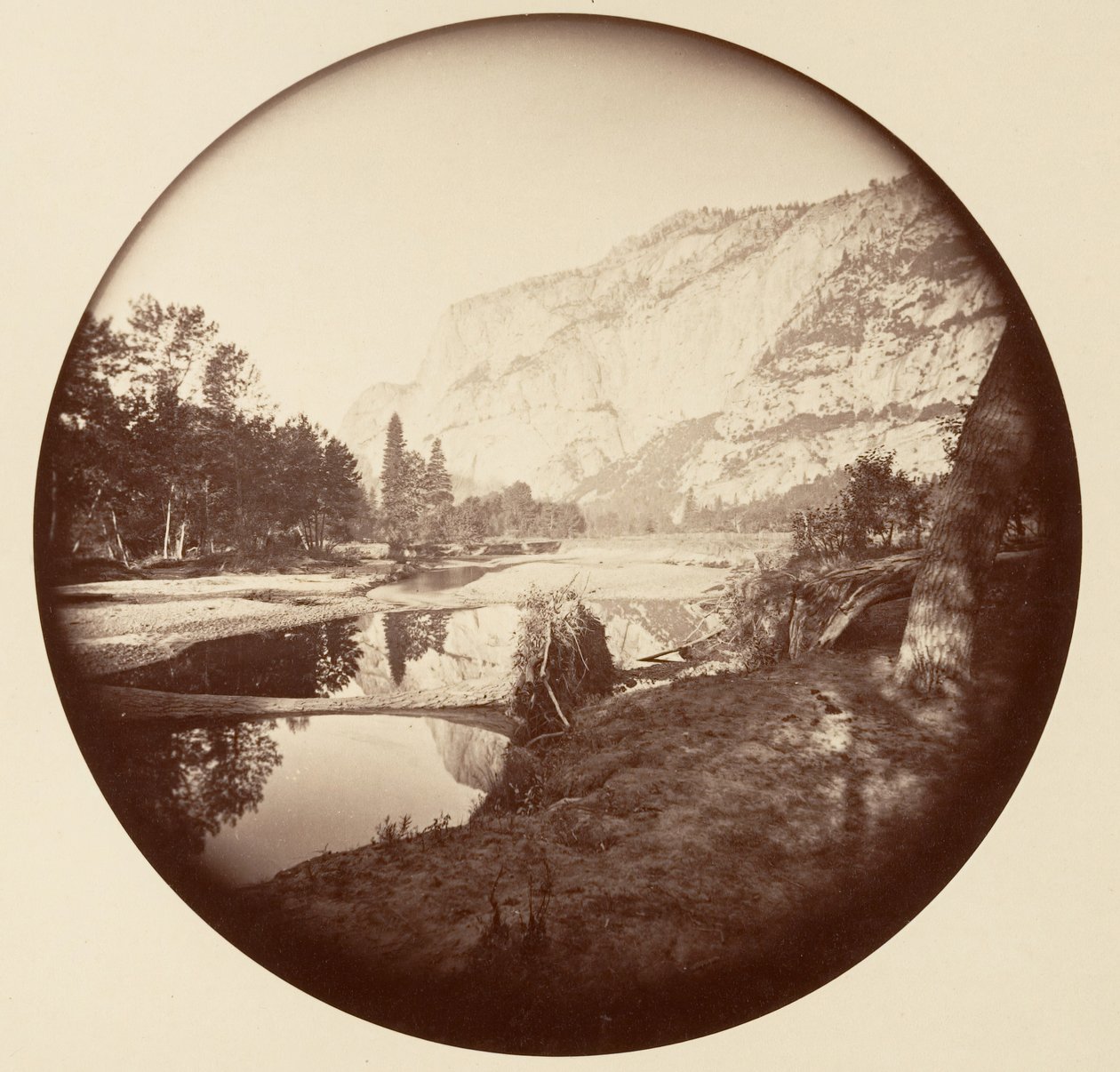 [Yosemiten kansallispuisto, Kalifornia], n. 1878. tekijältä Carleton Emmons Watkins