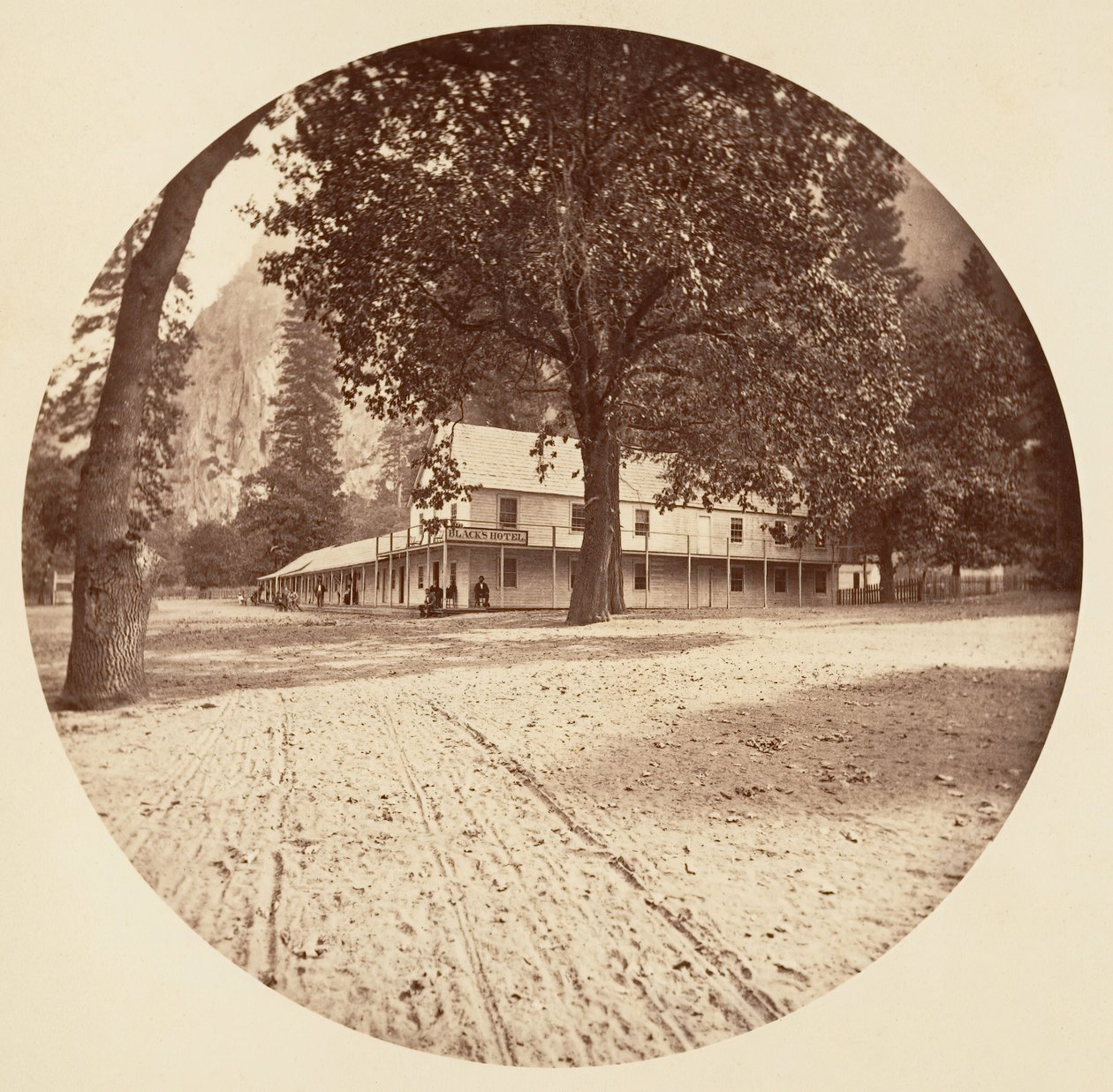 [Yosemiten kansallispuisto, Kalifornia], n. 1878. tekijältä Carleton Emmons Watkins