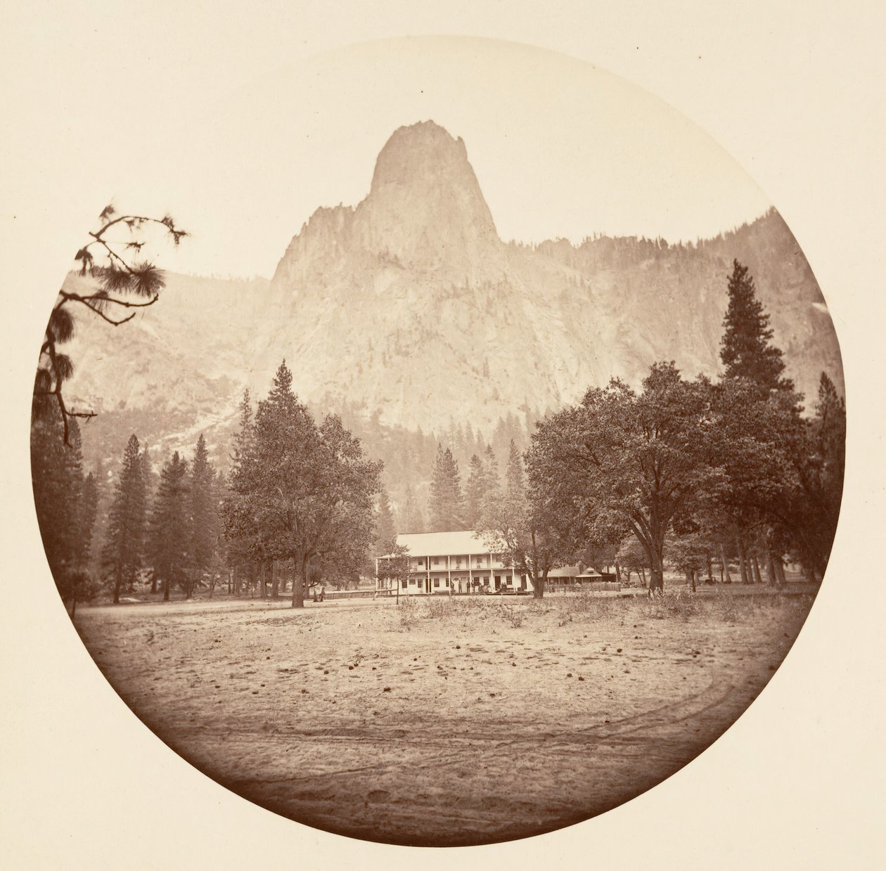 [Yosemiten kansallispuisto, Kalifornia], n. 1878. tekijältä Carleton Emmons Watkins