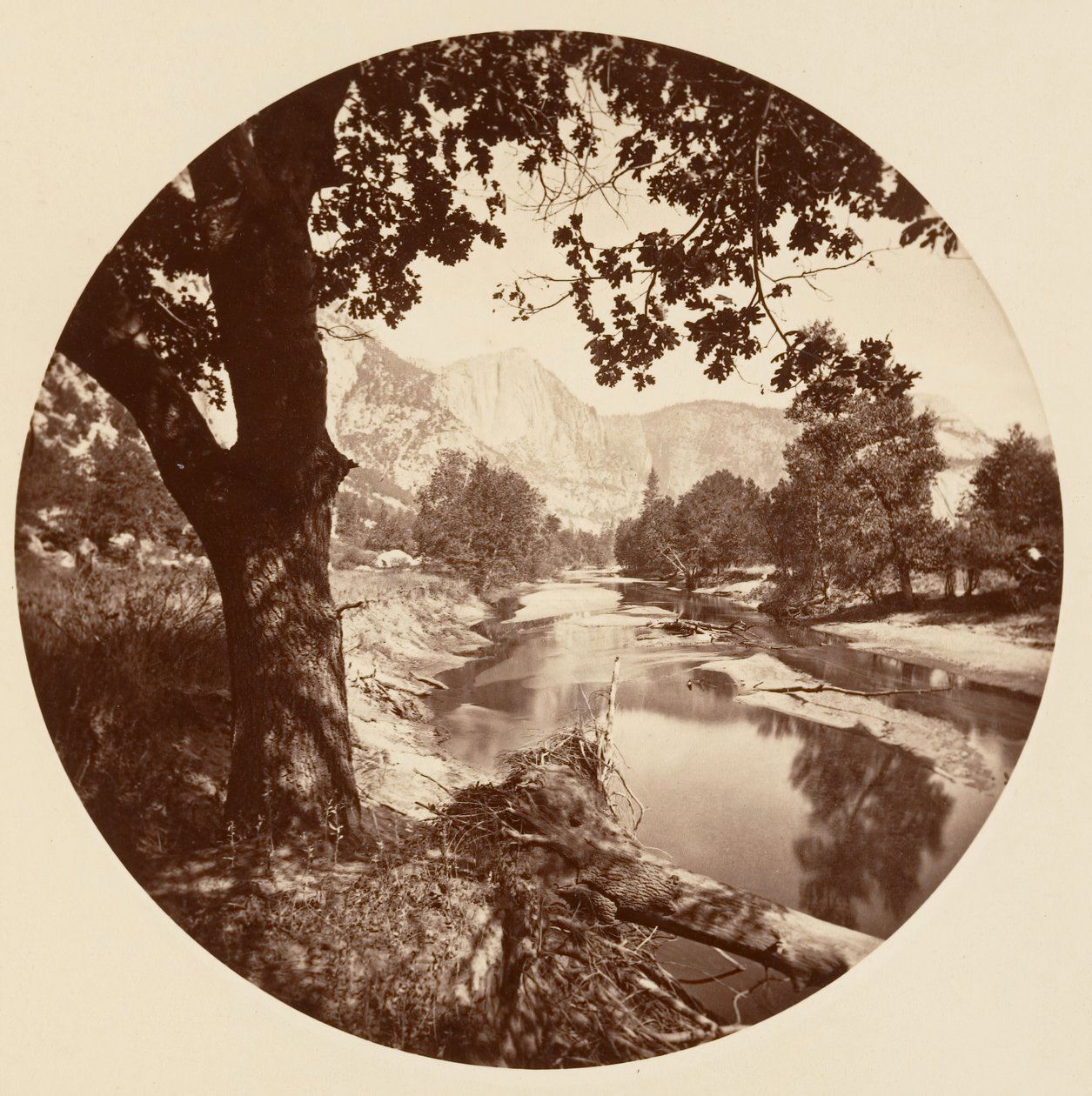 [Yosemiten kansallispuisto, Kalifornia], n. 1878. tekijältä Carleton Emmons Watkins