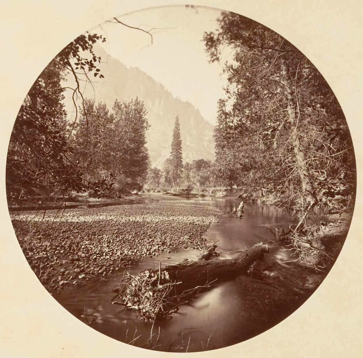 [Yosemiten kansallispuisto, Kalifornia], n. 1878. tekijältä Carleton Emmons Watkins