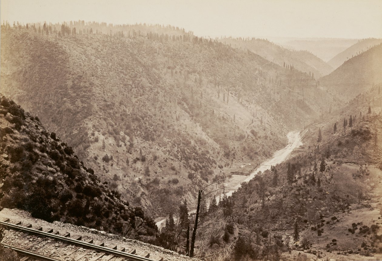 [American River Cape Hornilta nähtynä] tekijältä Carleton Watkins