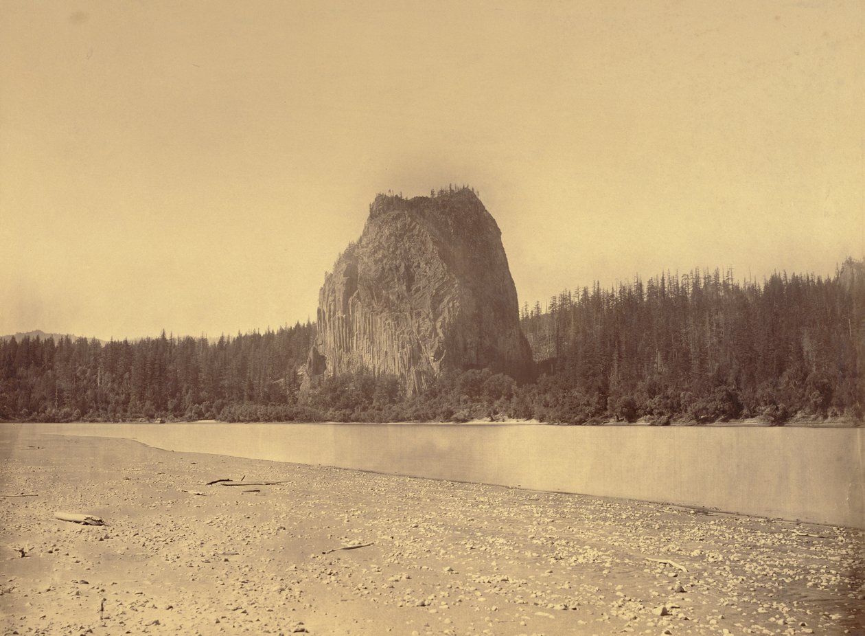 [Castle Rock, Columbiajoki] tekijältä Carleton Watkins