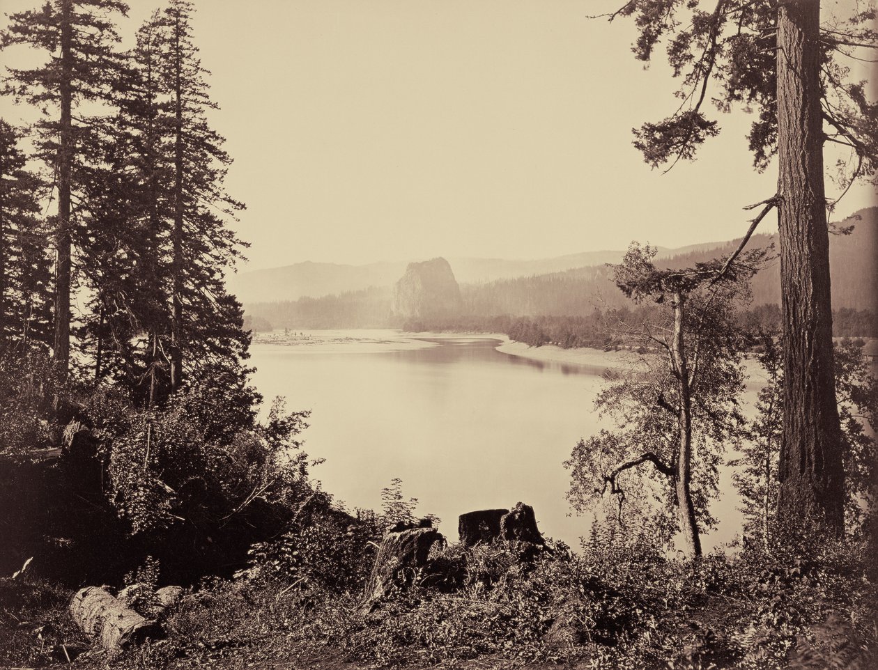 Castle Rock, Columbiajoki tekijältä Carleton Watkins