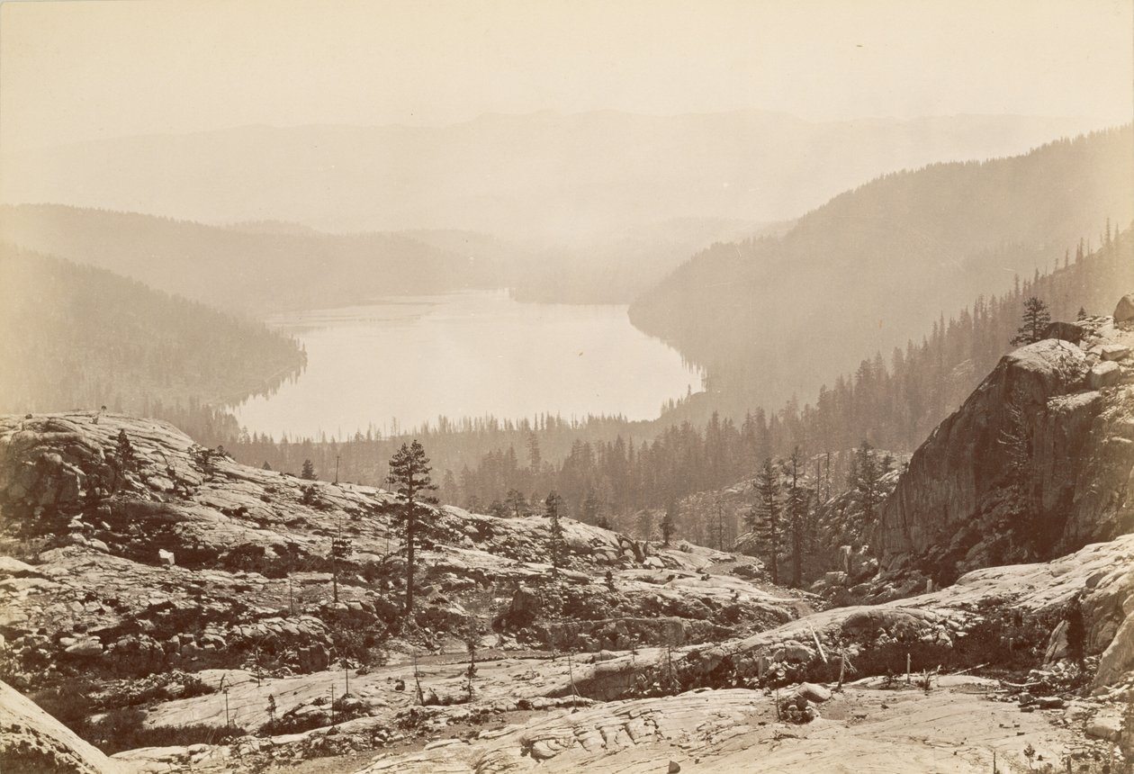 [Donner Lake, Kalifornia] tekijältä Carleton Watkins