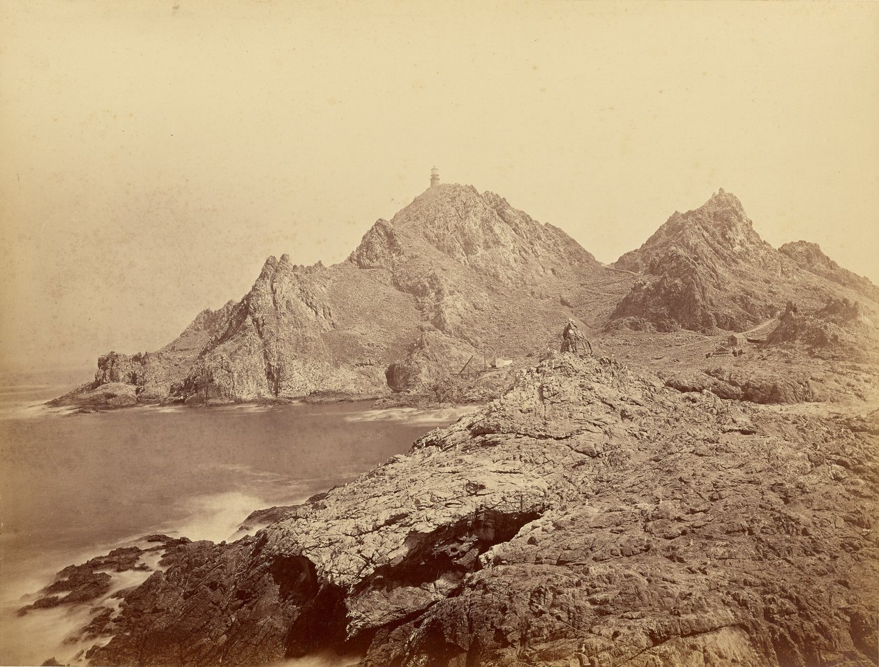 [Majakka, Farallonsaaret] / [Farallonsaarilla] tekijältä Carleton Watkins