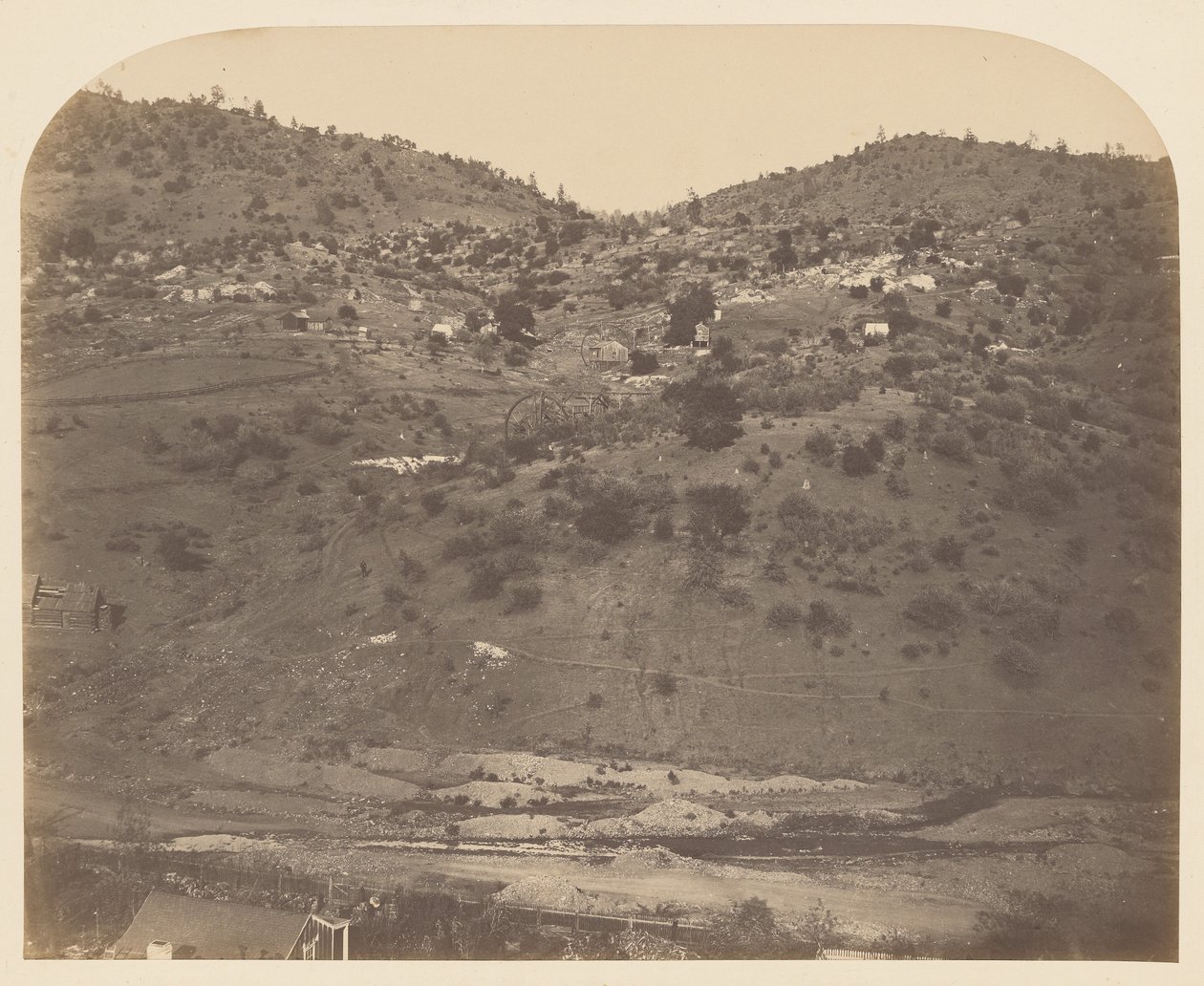 [Mariposa Creek]. tekijältä Carleton Watkins