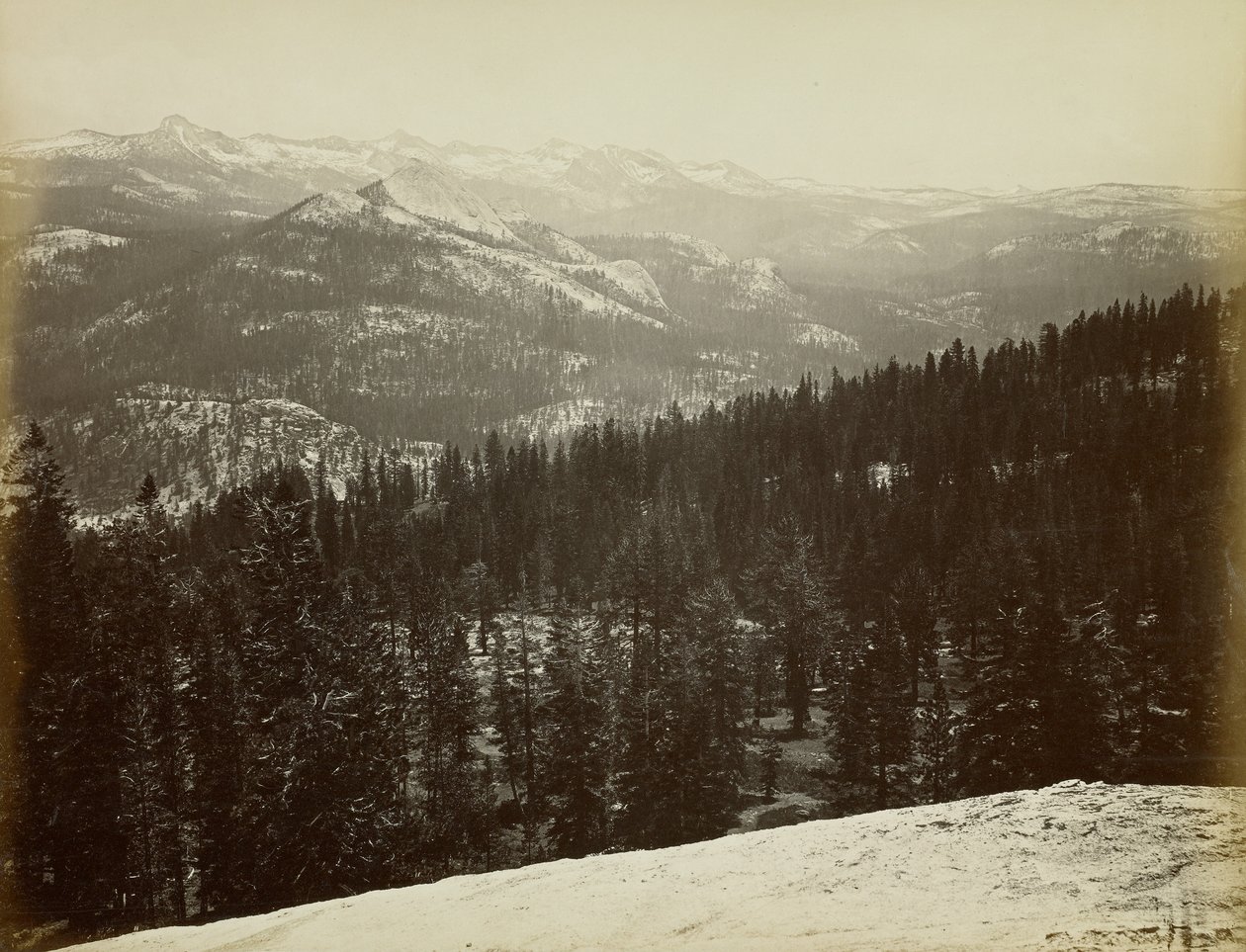 [Merced-ryhmä Sentinel Domesta] tekijältä Carleton Watkins