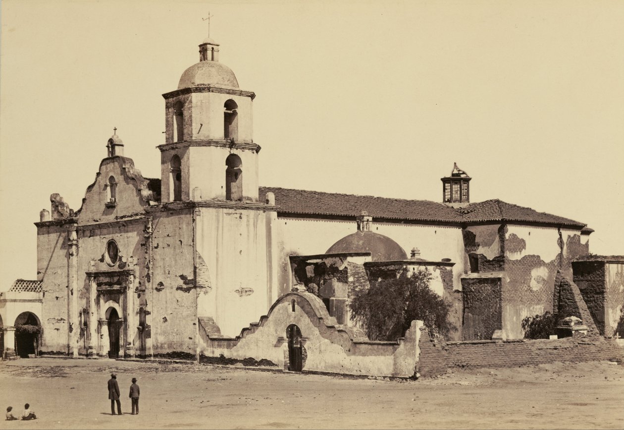 Lähetysasema, San Luis Rey de Francia tekijältä Carleton Watkins